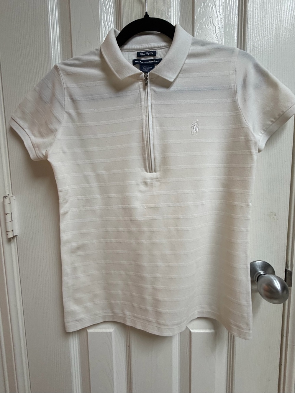 Polo by Ralph Lauren Kids Cream Zip Polo Shirt